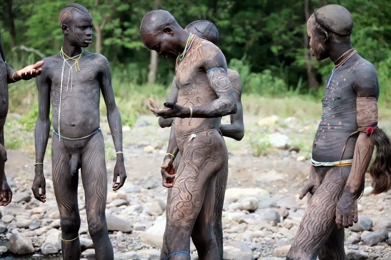 африканское племя голые член фото 10
